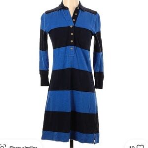 J.Crew Polo Striped Dress XS